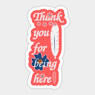 Thank you Sticker